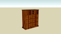 wooden tallboy