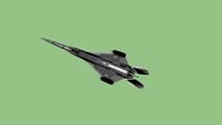 hypersonic fighter jet with ramjet engines