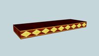 Wood Inlay Banding - Diamond Pattern