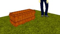 Macetero pales 30x40x90