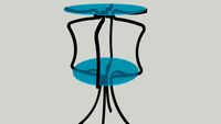 glass table