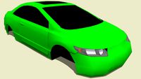 Honda Civic Cut and ready to tune