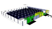 warehouse with rack