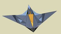 Futuristic Delta Plane