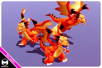 Dragon Inferno Cute Series