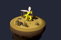 Warrior Bee 1 - Medieval Fantasy