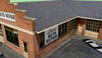 auto repair shop 3d model Lowe AUTO REPAIR