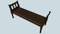 Augustine 6' Flat Bench