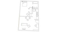 Two Bedrom Floor Plan
