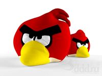 Angry Bird Pillow
