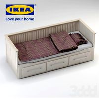 Односпальная кровать IKEA HEMNES