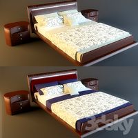 Bed Naomi factory Poletti