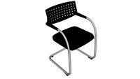 Visavis stackable chair