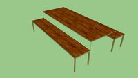garden picnick table