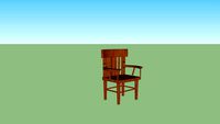Wooden Arm Chair