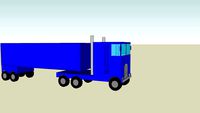 Camion Kenmorth con remolque