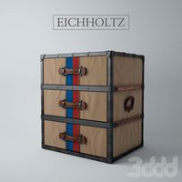 Eichholtz Table Side College 3 Drawer