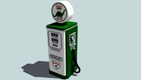 Old Style Sinclair Gas Pump