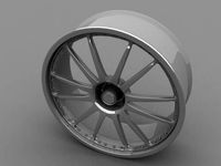 OZ wheel 3D Model