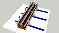 Banc de préfa poutre
