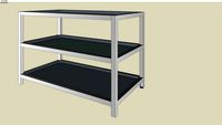 39445 Table Gulliver shop presentation 3 levels (Tisch Gulliver Ladenbau 3 Ebenen)