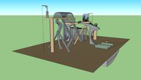 Rory Aston James - ARCH1101, EXP1 2010, Sketchup Model