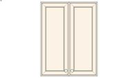Wall Double Door 39H