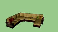 Bernhardt Sectional w Chaise