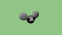 Deadmau5 Head (Grey)