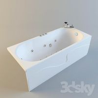 Aessel. Hydromassage bath "Neman".