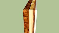 Timber wall