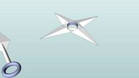 Kunai & half finished shuriken