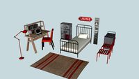 La chambre indus maisons du monde