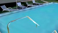 Der Außenpool des Wittelsbacher Hofs/ Oberstdorf New Brilliant Surface