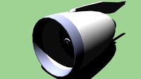 WorldDynamics Thrust T-800A Turbofan