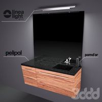 Pelipal Velbano Oblique, LineaLight Solid 3694, Pomd`or Jack