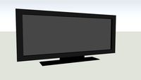 Modern Plasma Widescreen Tv