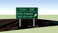 Placa Saida PMN - PG Km 291