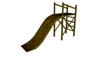 slalom skateboard ramp