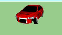 2008 Mitsubishi Lancer Evolution X (Wreaked)