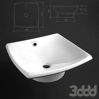 умывальник Jacob Delafon Escale-E1325-00