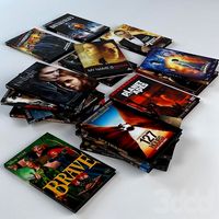 Stack of DVD's