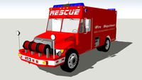 Grizzly State Fire Rescue Pumper step van