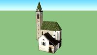 Kirche Altenburg oberhalb des Kalterer Sees, Südtirol, Italien