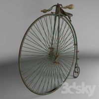 Penny farthing bicycle-