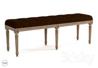 French louis bench 7801-0008 a0008