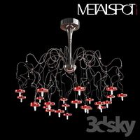 Chandelier Metalspot Comete