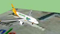 Cebu Pacific A319 at Ilo-ilo Airport