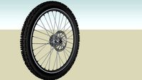 MTB rear wheel by Carldev03 and JCA SanJuan mountain bike