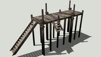 Old Wooden Jetty Kit